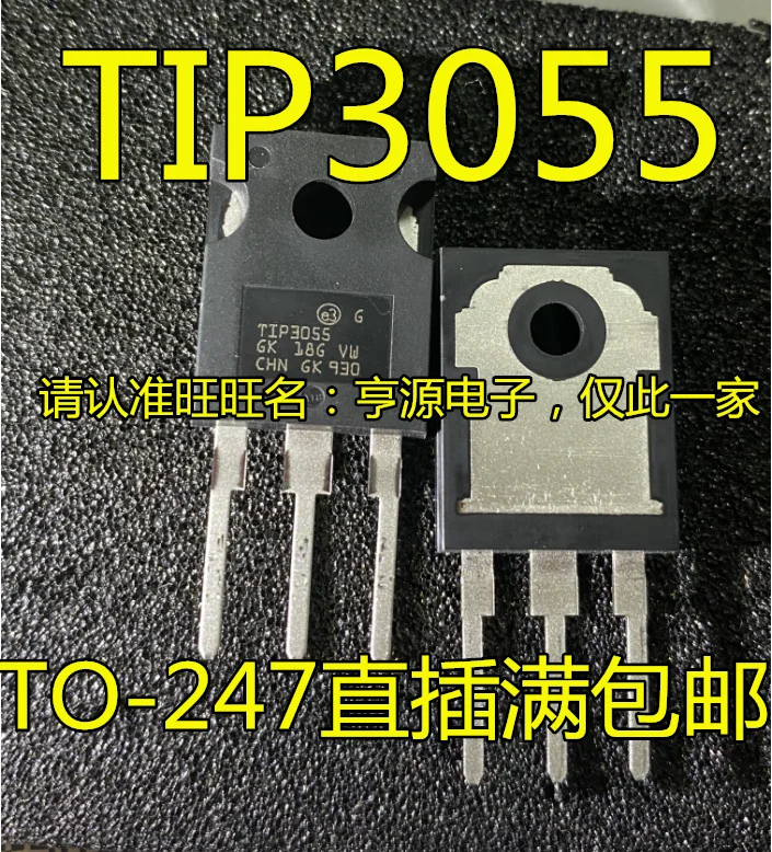 20 шт. Оригинальный Новый TIP3055 TO-247 Триод мощности/парный высокомощный TIP3055 высокое качество и высокая цена
20 шт. Оригинальный Новый TIP3055 TO-247 Триод мощности/парный высокомощный TIP3055 высокое качество и высокая цена