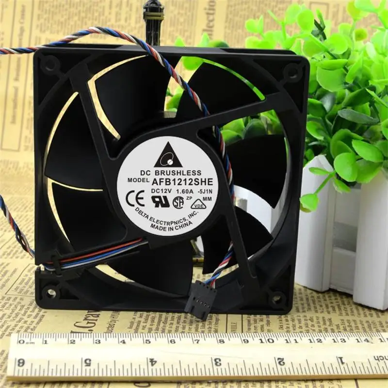 New Original For Delta AFB1212SHE 1.6A 12038 12CM Automatic Temperature Control Speed Measurement Large Air Volume Fan
New Original For Delta AFB1212SHE 1.6A 12038 12CM Automatic Temperature Control Speed Measurement Large Air Volume Fan