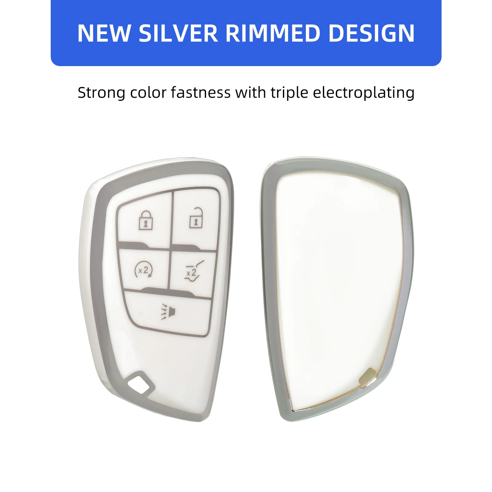 TPU Car Remote Key Case Cover Protect Shell Bag For Buick ENVISION S Plus Avenir for Chevrolet Tahoe Suburban GMC Yukon keychain
TPU Car Remote Key Case Cover Protect Shell Bag For Buick ENVISION S Plus Avenir for Chevrolet Tahoe Suburban GMC Yukon keychain