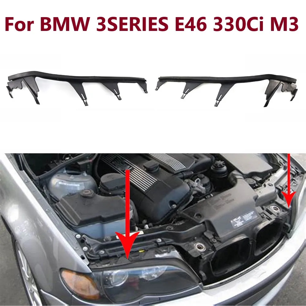 Car Front Upper Headlight Cover Strip Set Trims Headlight Sealing Strip Gasket For BMW E46 2 Door 323i 325i 328i 330i 1998-2002
Car Front Upper Headlight Cover Strip Set Trims Headlight Sealing Strip Gasket For BMW E46 2 Door 323i 325i 328i 330i 1998-2002