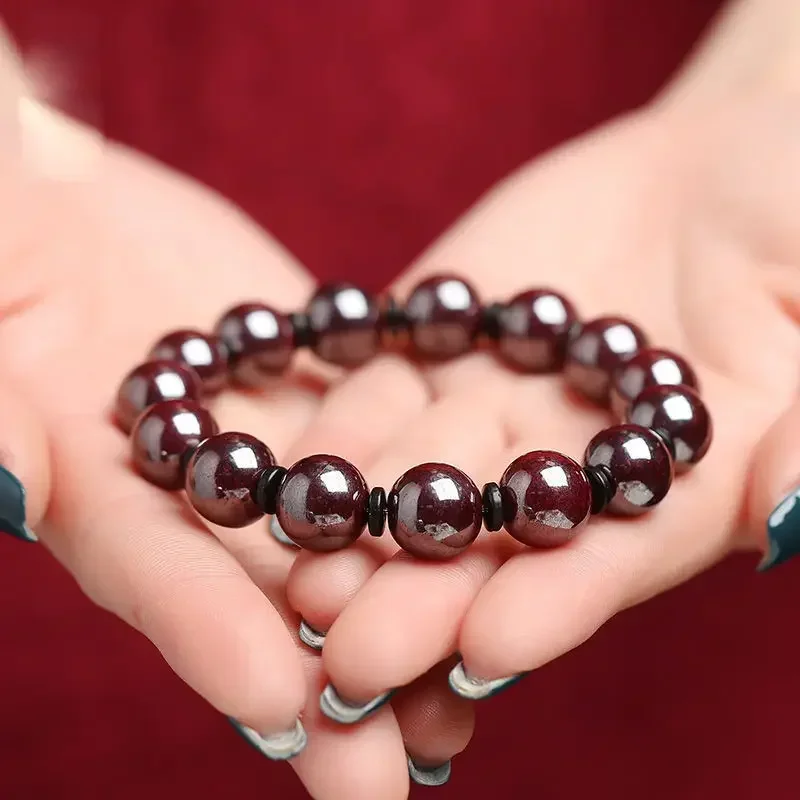 Natural Authentic Cinnabar Bracelet Raw Ore Cinnabar Lucky Bracelet Female Tiger Year Safe and Healthy Prayer Bracelet
Natural Authentic Cinnabar Bracelet Raw Ore Cinnabar Lucky Bracelet Female Tiger Year Safe and Healthy Prayer Bracelet