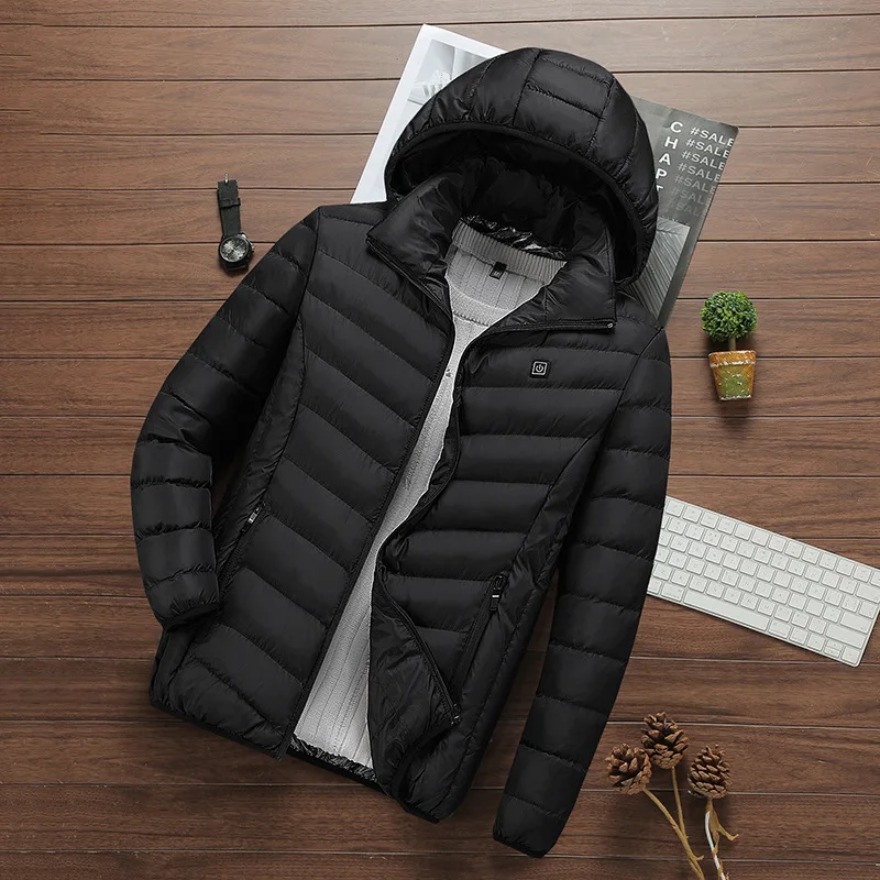Smart USB Vest Heat Men's Nylon Down Padded Jacket Smart Usb Charging Heating Padded Jacket Men's Warm Heating Jacket
Smart USB Vest Heat Men's Nylon Down Padded Jacket Smart Usb Charging Heating Padded Jacket Men's Warm Heating Jacket