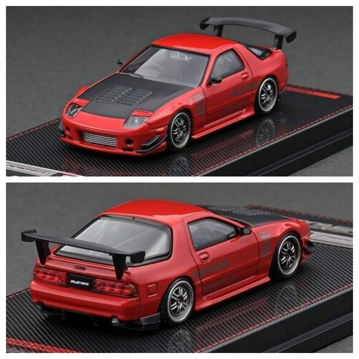 Модель зажигания 1/64 IG2495 RX-7 (FC3S) RE Amemiya, красная металлическая литой модель автомобиля, коллекция, ограниченный выпуск, хобби-игрушки
Модель зажигания 1/64 IG2495 RX-7 (FC3S) RE Amemiya, красная металлическая литой модель автомобиля, коллекция, ограниченный выпуск, хобби-игрушки