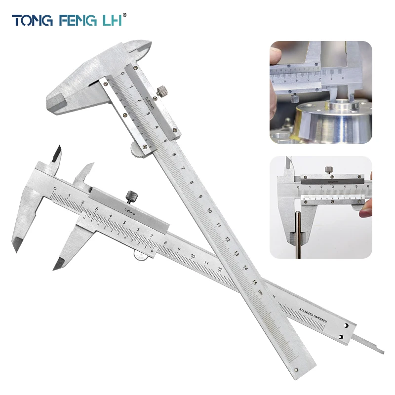 Vernier Caliper 0-150mm Stainless Steel/Carbon Steel Depth Stair Caliper Forging Building Hand Tools Measuring Instruments
Vernier Caliper 0-150mm Stainless Steel/Carbon Steel Depth Stair Caliper Forging Building Hand Tools Measuring Instruments