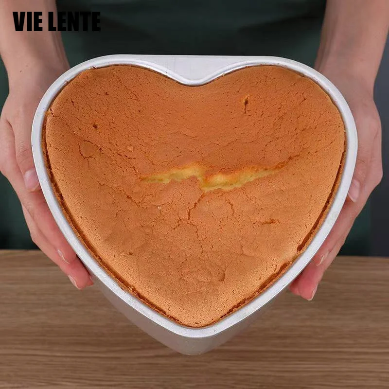 4 6 8 10in Heart Shaped Cake Mold Movable Bottom Chiffon Cake Oven Cake Mold Aluminum Alloy Cake Making Tools Baking Accessories
4 6 8 10in Heart Shaped Cake Mold Movable Bottom Chiffon Cake Oven Cake Mold Aluminum Alloy Cake Making Tools Baking Accessories