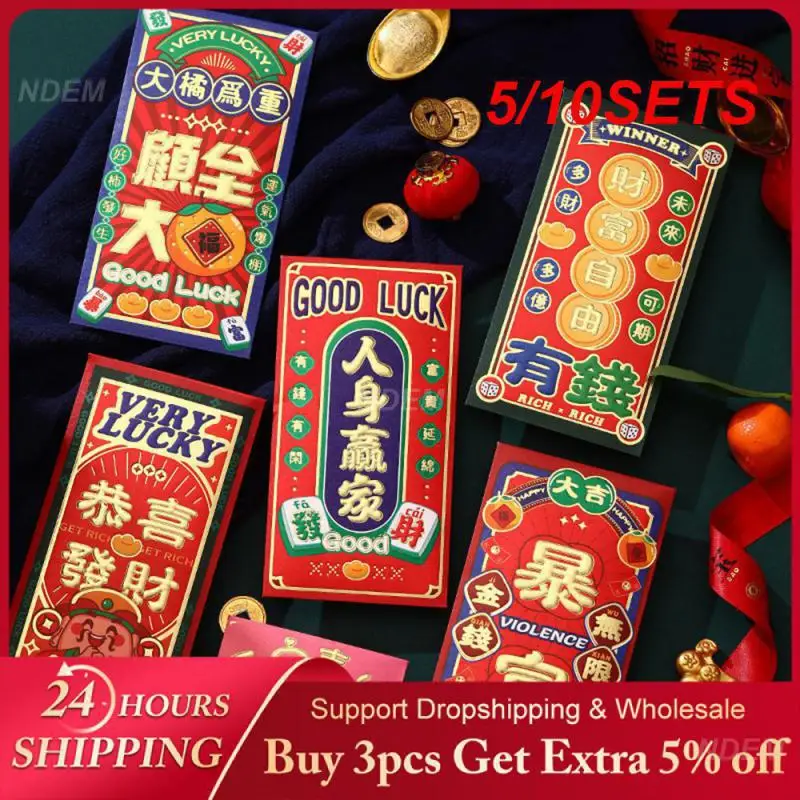 5/10SETS Personalized Red Envelope Bag 2024 Widely Used Red Envelope The New Year Is A Good Seal Year Of The Dragon
5/10SETS Personalized Red Envelope Bag 2024 Widely Used Red Envelope The New Year Is A Good Seal Year Of The Dragon