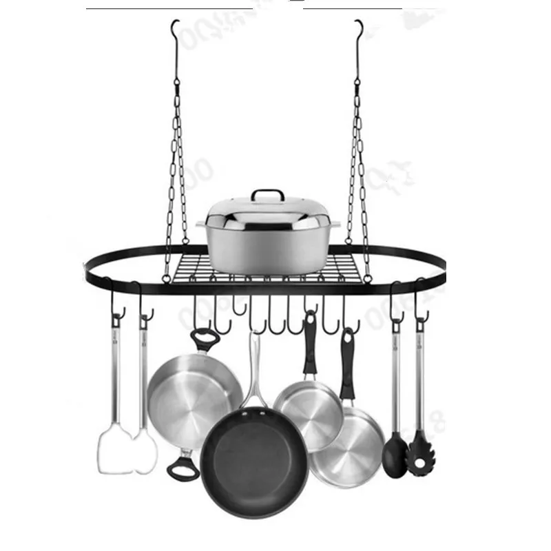 Oval Iron Kitchen Rack Hanging Pot Rack, Kitchen Storage Rack, Folding Kitchen Wall Hanging Pot Rack
Oval Iron Kitchen Rack Hanging Pot Rack, Kitchen Storage Rack, Folding Kitchen Wall Hanging Pot Rack