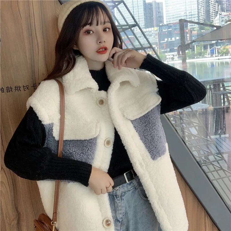 Harajuku Oversized Jacket Vest Women Autumn Winter Fleece Y2K Hoodies Jackets Casual Full Sleeve Thicken Lamb Fleece Coats Vests
Harajuku Oversized Jacket Vest Women Autumn Winter Fleece Y2K Hoodies Jackets Casual Full Sleeve Thicken Lamb Fleece Coats Vests