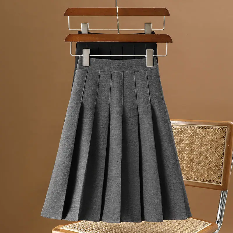 2024 Women's Autumn Winter New High Waist Pleated Skirt Female Solid Color Loose Ladies Fashion Knee-Length Suit Skirts O698
2024 Women's Autumn Winter New High Waist Pleated Skirt Female Solid Color Loose Ladies Fashion Knee-Length Suit Skirts O698