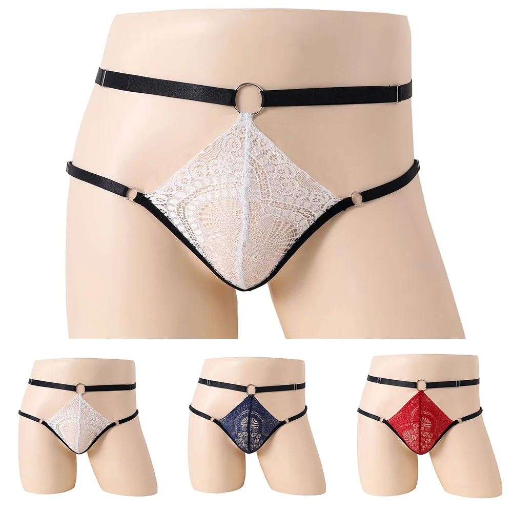 Men's Nightwear Tight T Pants Gay Clothes G-String Bulge Pouch Thongs Lace Underwear Briefs Underpants T-Back Boy Sissy Lingerie
Men's Nightwear Tight T Pants Gay Clothes G-String Bulge Pouch Thongs Lace Underwear Briefs Underpants T-Back Boy Sissy Lingerie