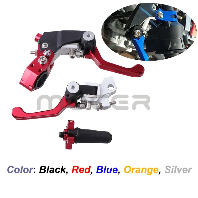 

Motorcycle Folding Aluminum CNC Clutch Lever Brake Lever For CR CRF KLX YZF EXC SX Xmotos BSE KAYO T2 T4 T6 K6 Pit Dirt Bikes
