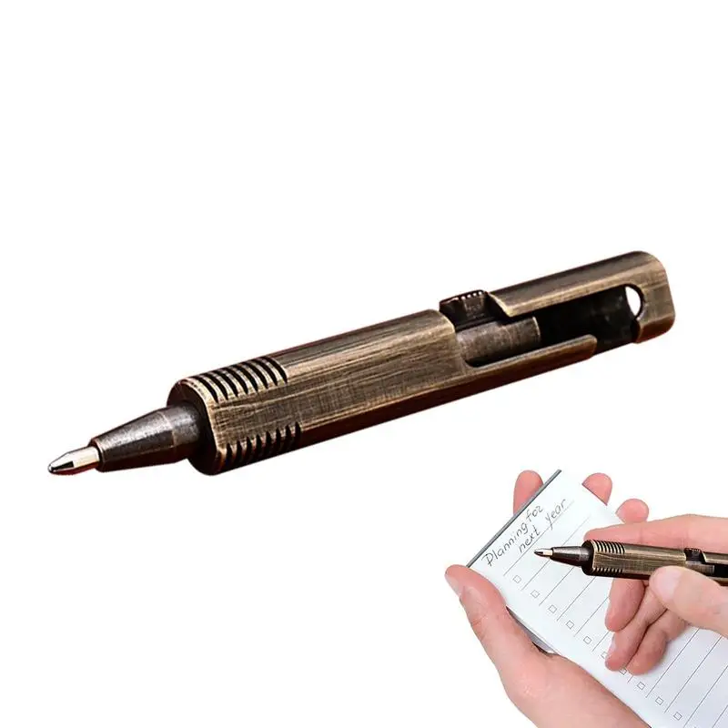 Retro Brass Handmade Ballpoint Pen Student Writing Signing Pen Office Business Stationery Ballpen Pen Gift Supplies
Retro Brass Handmade Ballpoint Pen Student Writing Signing Pen Office Business Stationery Ballpen Pen Gift Supplies