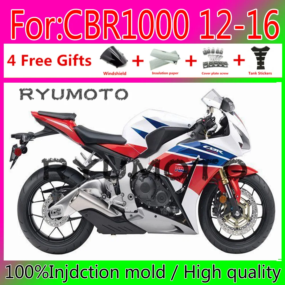 New ABS Motorcycle Fairings Kit Fit For Honda CBR 1000 rr 2012 2016 CBR1000rr 2012 2016 CBR 1000 RR 12-16 fairings white blue
New ABS Motorcycle Fairings Kit Fit For Honda CBR 1000 rr 2012 2016 CBR1000rr 2012 2016 CBR 1000 RR 12-16 fairings white blue