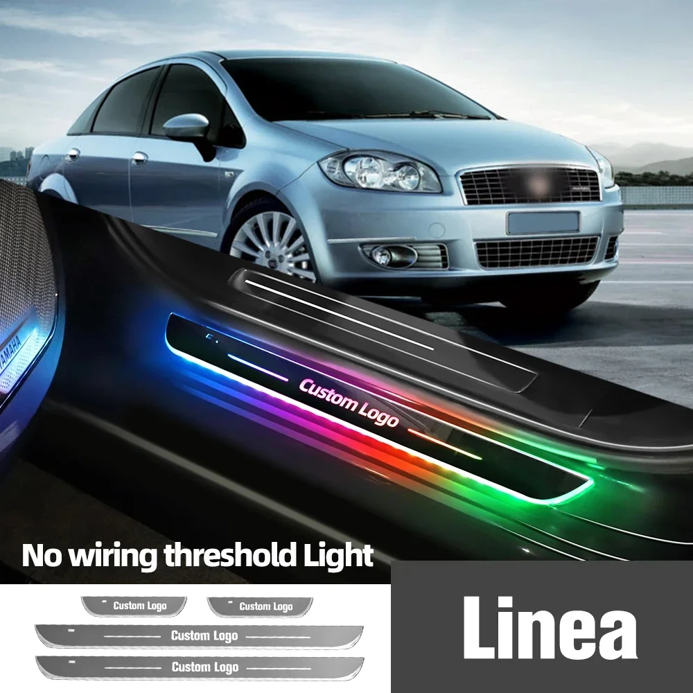 For Fiat Linea 2007-2015 2011 2012 2013 2014 Car Door Sill Light Customized Logo LED Welcome Threshold Pedal Lamp Accessories
For Fiat Linea 2007-2015 2011 2012 2013 2014 Car Door Sill Light Customized Logo LED Welcome Threshold Pedal Lamp Accessories