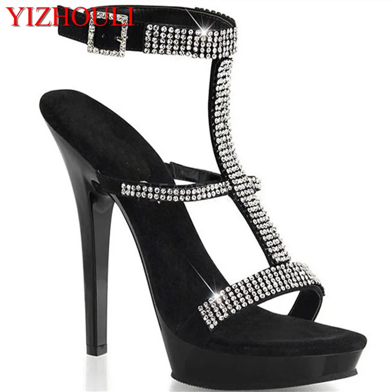 Elegant women's open toe shoes 13cm high heels sexy ankle strap bowl bandage rhinestone ds dance The banquet dance shoes
Elegant women's open toe shoes 13cm high heels sexy ankle strap bowl bandage rhinestone ds dance The banquet dance shoes