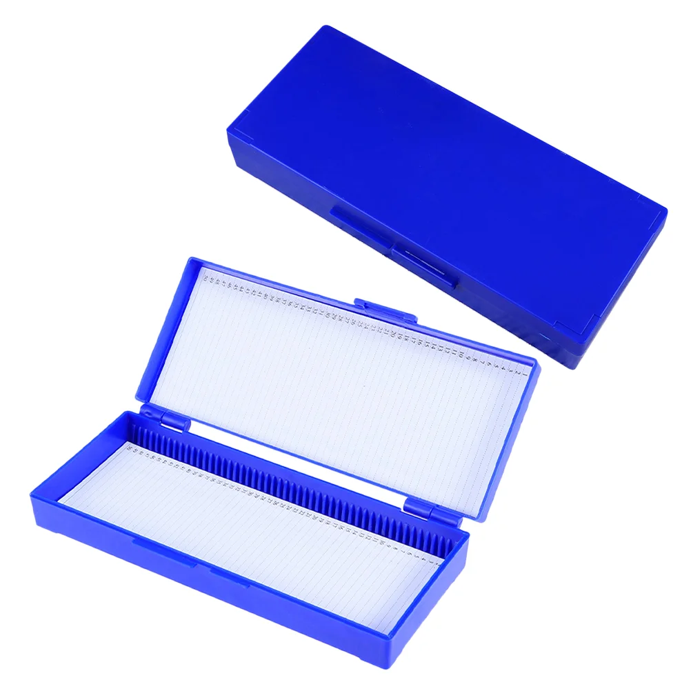 2 Pcs Slide Box Storage Boxes Microscope Container Slides Glass Tray Accessories Abs
2 Pcs Slide Box Storage Boxes Microscope Container Slides Glass Tray Accessories Abs