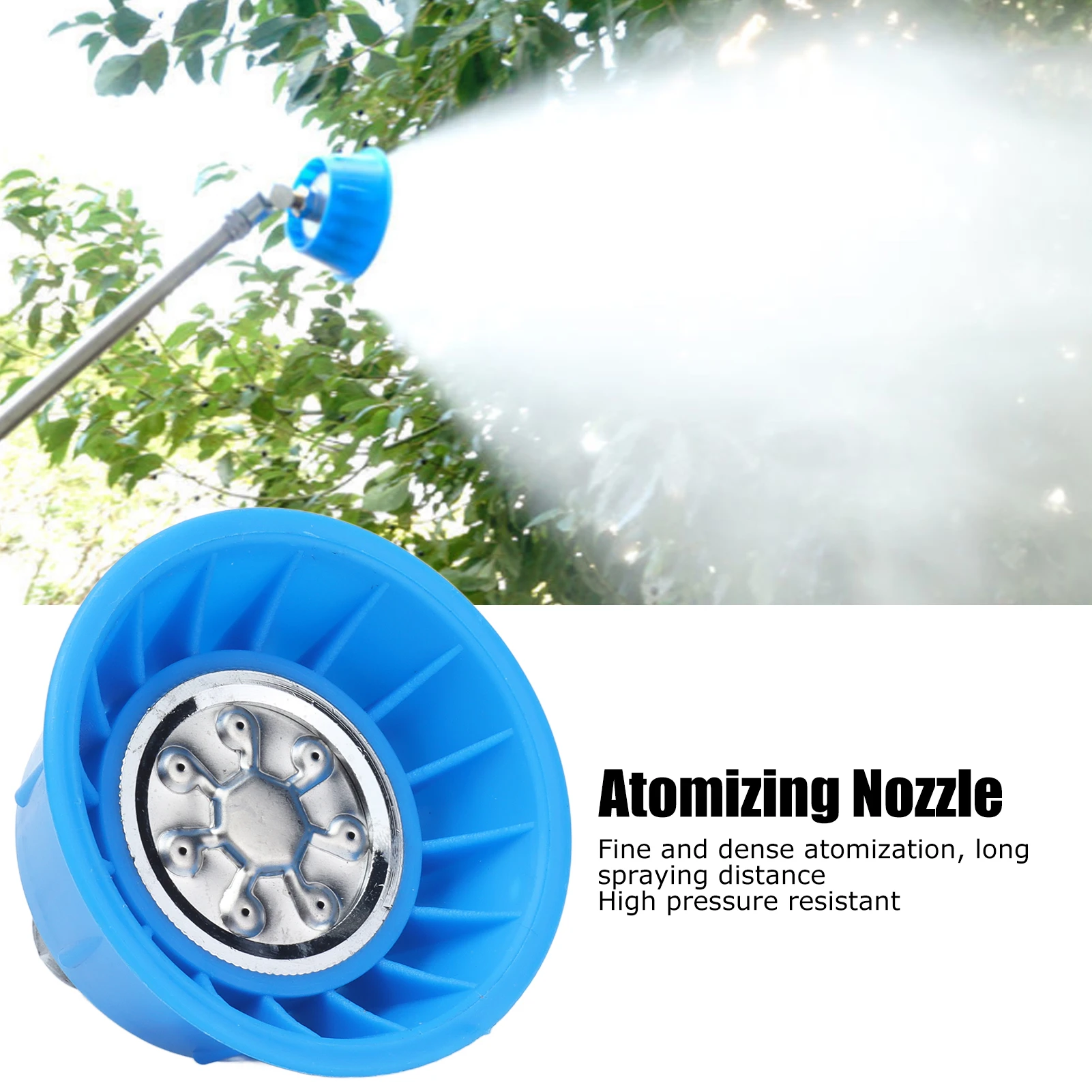

G1/4 Female Thread 7 Holes Atomizing Nozzle Garden High Pressure Pesticide Sprayer Misting Nozzle