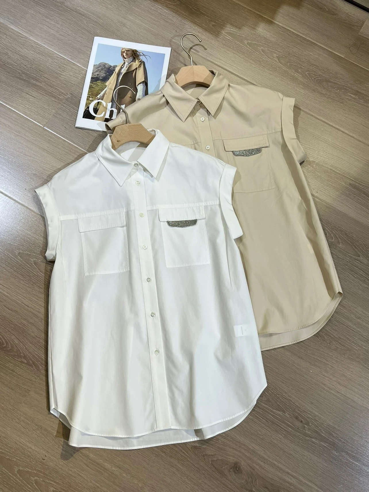 Summer 2024 B*C Women's Shirt Cotton Short Sleeve Casual Blouse Female Top's Woman's Clothing
Summer 2024 B*C Women's Shirt Cotton Short Sleeve Casual Blouse Female Top's Woman's Clothing