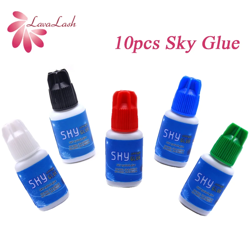

Korea 5ml Sky Glue Fastest and Strongest Lashes Adhesive 1-2 Seconds Dry Time 6-7 Weeks Retention Eyelash Extensions Glue