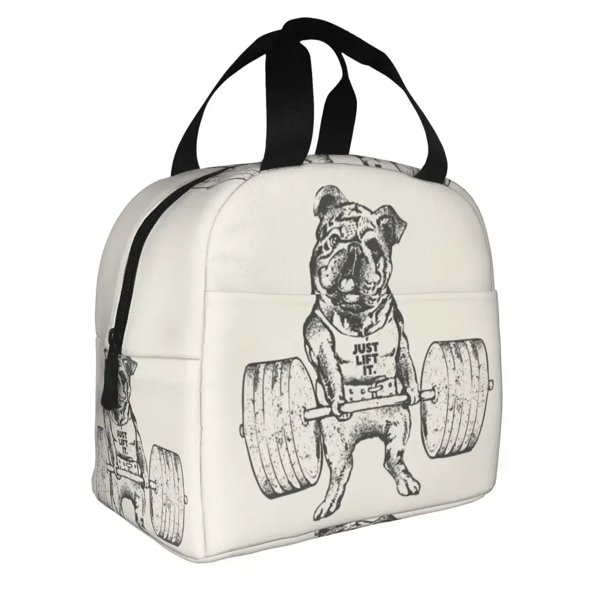 English Bulldog Lift Lunch Bag Portable Warm Cooler Thermal Insulated Lunch Box for Women Kids School Work Picnic Food Tote Bags
English Bulldog Lift Lunch Bag Portable Warm Cooler Thermal Insulated Lunch Box for Women Kids School Work Picnic Food Tote Bags