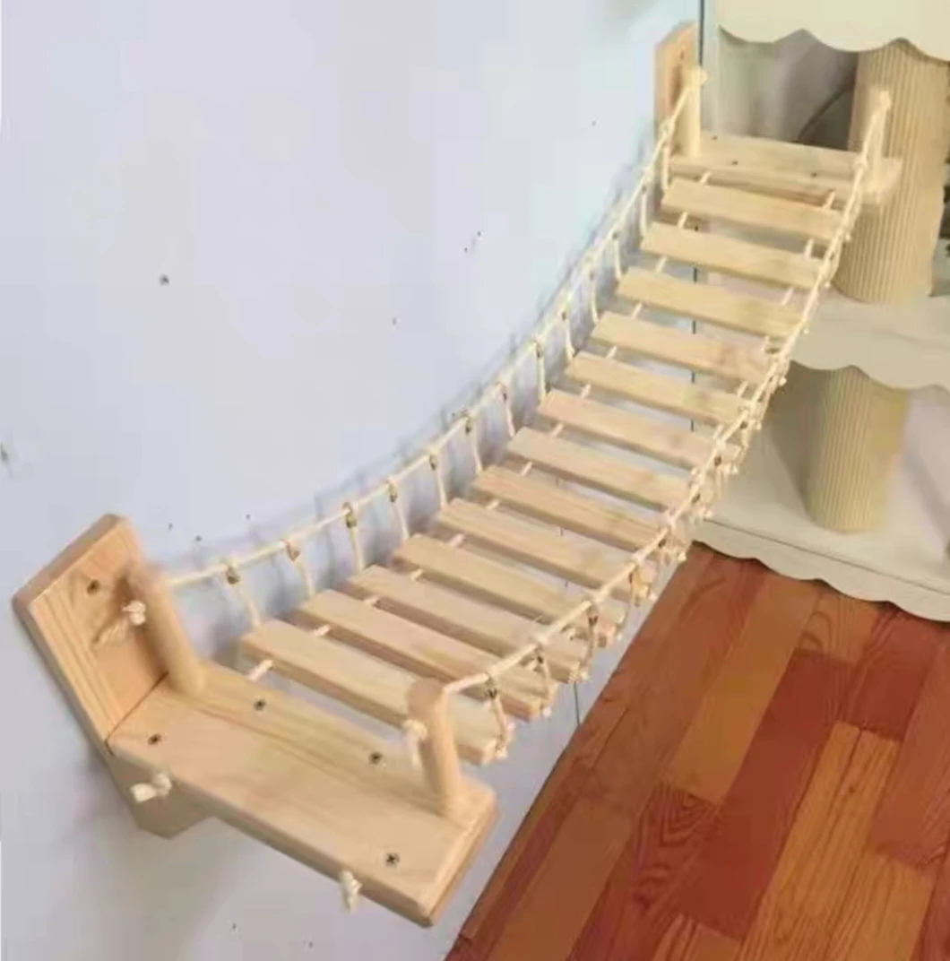 frame Wall-mounted can be connected to the jumping platform cat nest multi-functional New Zealand pine solid wood cat bridge
frame Wall-mounted can be connected to the jumping platform cat nest multi-functional New Zealand pine solid wood cat bridge