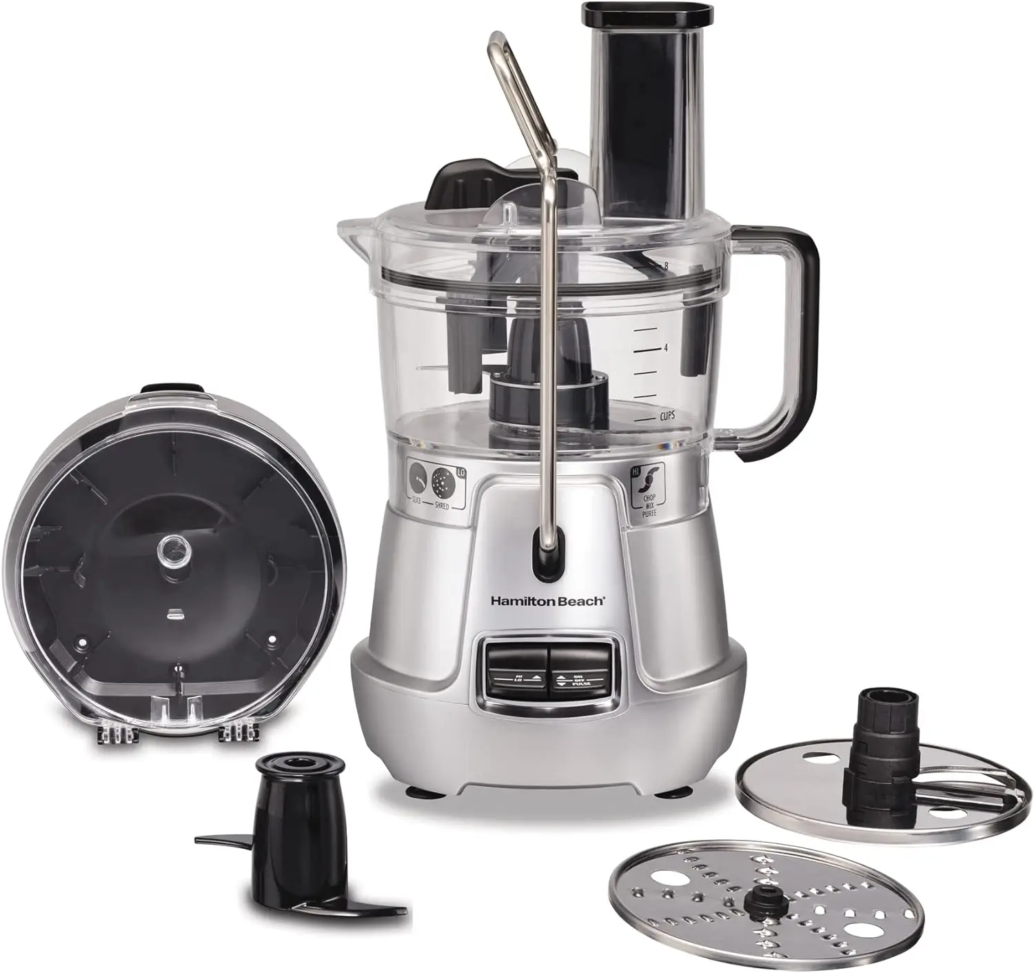 & Snap 8-Cup Food Processor & Vegetable Chopper with Adjustable Slicing Blade, Built-in Bowl Scraper & Storage Case,
& Snap 8-Cup Food Processor & Vegetable Chopper with Adjustable Slicing Blade, Built-in Bowl Scraper & Storage Case,
