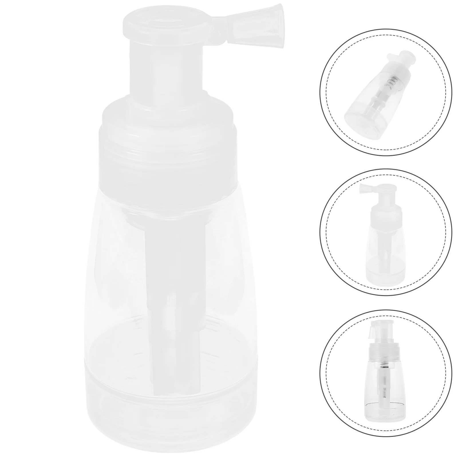 180ml Clear Powder Spray Bottle Empty Dismountable Travel Cosmetics Bottles Dry Powder Spray Container with Locking Nozzle
180ml Clear Powder Spray Bottle Empty Dismountable Travel Cosmetics Bottles Dry Powder Spray Container with Locking Nozzle