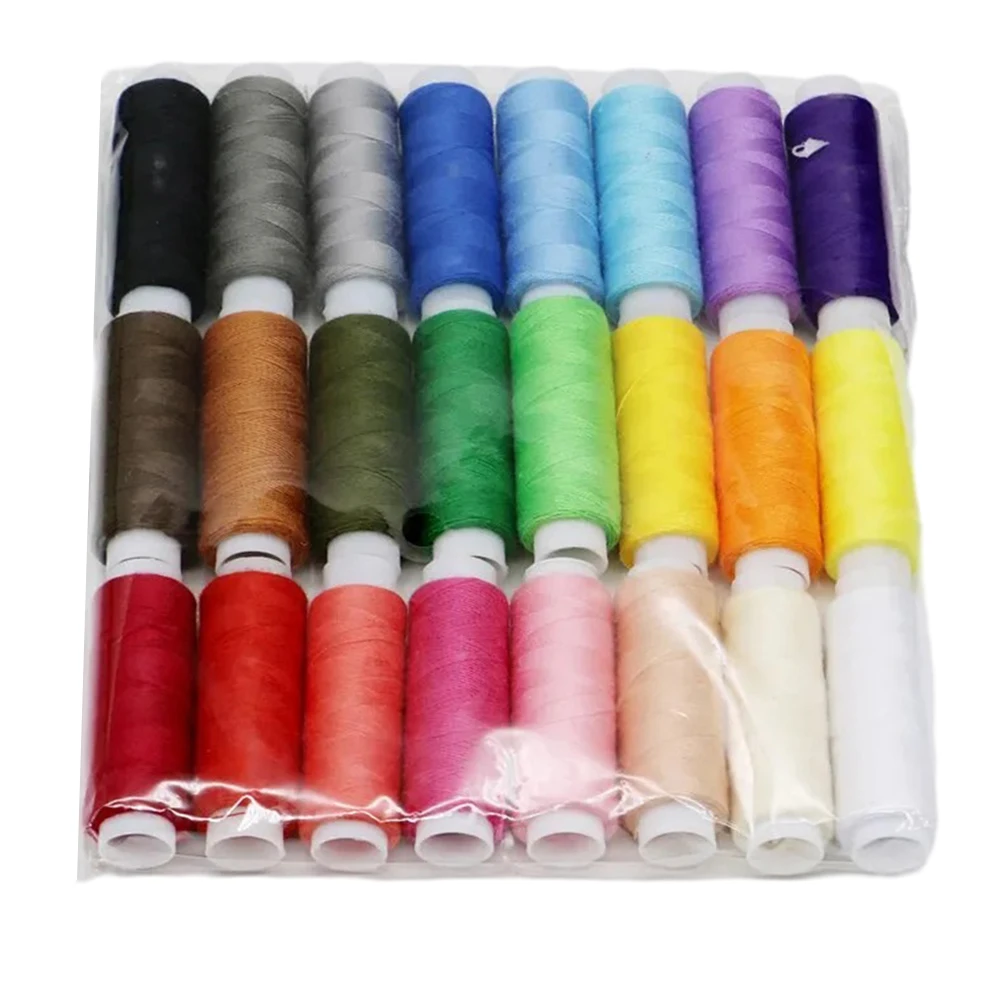 Sewing Thread Set 24 Assorted Colors Smooth and Even Texture Long Lasting and Reliable Perfect for All Sewing Techniques
Sewing Thread Set 24 Assorted Colors Smooth and Even Texture Long Lasting and Reliable Perfect for All Sewing Techniques