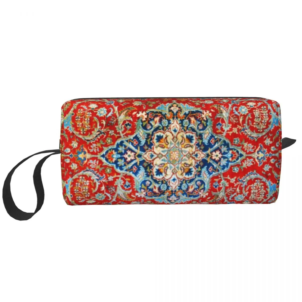 Red Blue Antique Floral Persian Travel Cosmetic Bag Boho Bohemian Rug Toiletry Makeup Organizer Lady Beauty Storage Dopp Kit
Red Blue Antique Floral Persian Travel Cosmetic Bag Boho Bohemian Rug Toiletry Makeup Organizer Lady Beauty Storage Dopp Kit