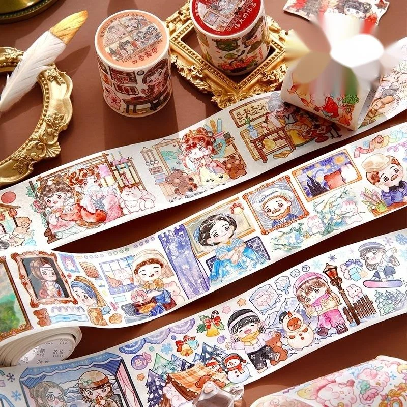 1PCS Gift Package Sticker Washi Tape Paper Journal Creative Decoration Label Masking Scrapbooking DIY Masking Tapes New
1PCS Gift Package Sticker Washi Tape Paper Journal Creative Decoration Label Masking Scrapbooking DIY Masking Tapes New