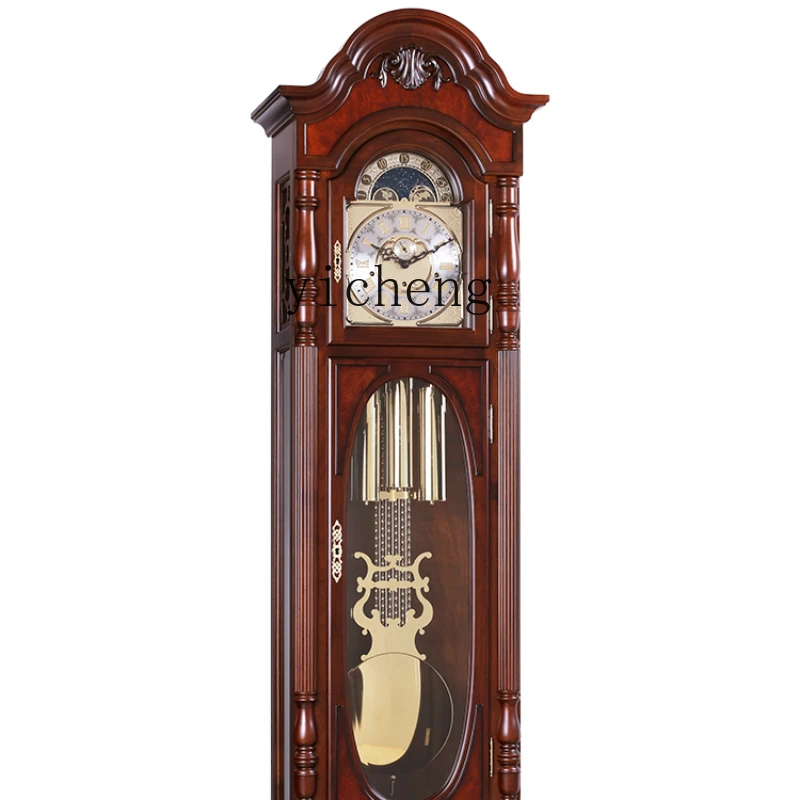 Zf Watch Mechanical Floor Living Room Retro Vertical Movement European Solid Wood Large Clock
Zf Watch Mechanical Floor Living Room Retro Vertical Movement European Solid Wood Large Clock