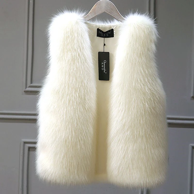 Faux Fur Female Tank Top Jacket Autumn Winter New Elegant Versatile Women's Faux Fur Vest Coat Korean Version Loose Casual
Faux Fur Female Tank Top Jacket Autumn Winter New Elegant Versatile Women's Faux Fur Vest Coat Korean Version Loose Casual