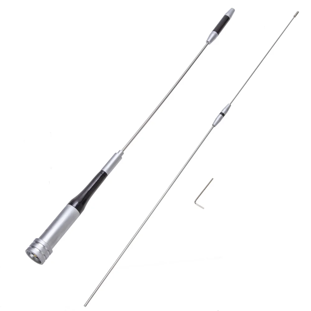 SG-7500 Dual Band UHF/VHF 144/430MHz Stainless Steel 150W 3.5/6.0dBi Gain Antenna SG7500 for Amateur Car Mobile Radio 
SG-7500 Dual Band UHF/VHF 144/430MHz Stainless Steel 150W 3.5/6.0dBi Gain Antenna SG7500 for Amateur Car Mobile Radio