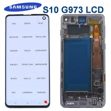 Original S10 With Frame 6.1"LCD For Samsung galaxy S10 G973 G973F/DS G973F LCD Display and Touch Screen Digitizer Assembly Parts
Original S10 With Frame 6.1"LCD For Samsung galaxy S10 G973 G973F/DS G973F LCD Display and Touch Screen Digitizer Assembly Parts