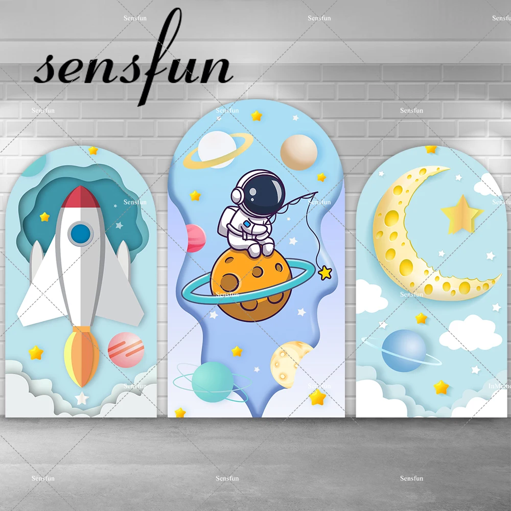 Kids Moon Outer Space Astronauts Arch Backdrop Chiara Wall Party Decor Cartoon Boys Baby Shower 1st Birthday Party Backgrounds
Kids Moon Outer Space Astronauts Arch Backdrop Chiara Wall Party Decor Cartoon Boys Baby Shower 1st Birthday Party Backgrounds