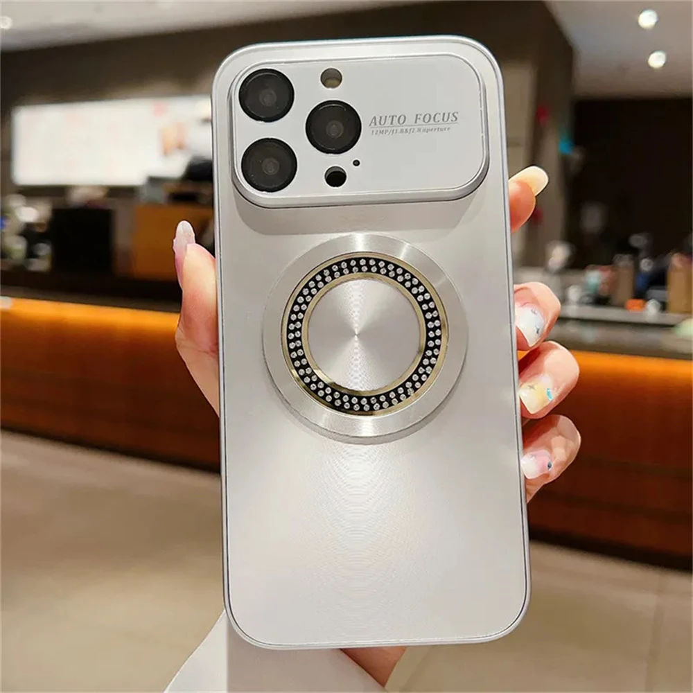 Luxury Aurora Rhinestone Matte Case for iPhone 14/13/12/11 Pro Max 15 Plus – Magsafe Magnetic Wireless Charge Armor Cover
Luxury Aurora Rhinestone Matte Case for iPhone 14/13/12/11 Pro Max 15 Plus – Magsafe Magnetic Wireless Charge Armor Cover