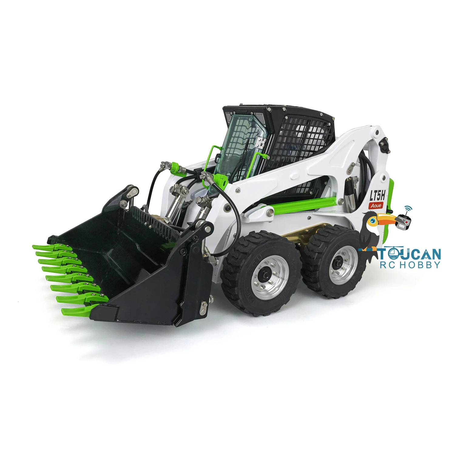 LESU 1/14 Metal Hydraulic RC Loader Aoue LT5H Wheeled Skid-Steer Finished Model Light Sound ESC Servo Motor Toys THZH1278
LESU 1/14 Metal Hydraulic RC Loader Aoue LT5H Wheeled Skid-Steer Finished Model Light Sound ESC Servo Motor Toys THZH1278