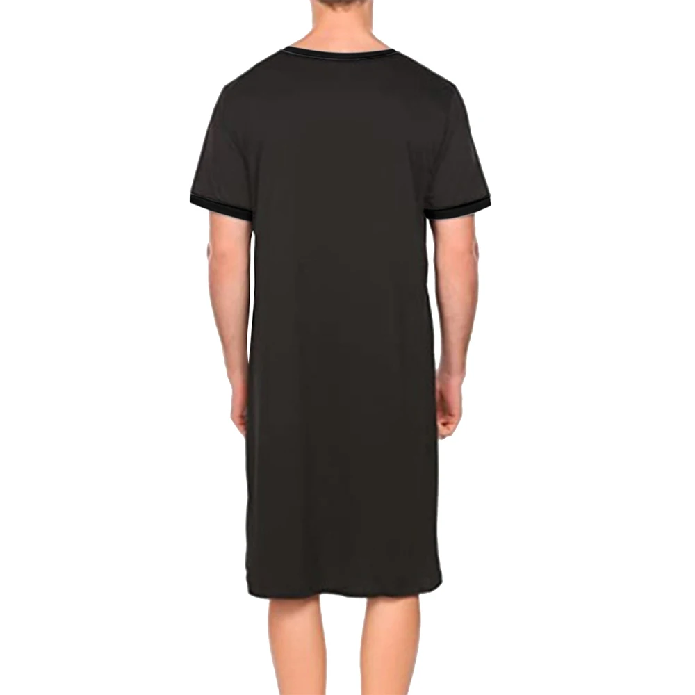 Male Long Top Black Shirt Comfortable Long Tops Men Nightgown Men\\'s Pajamas Muslim Robe Dresses 2023 .hot Sale
Male Long Top Black Shirt Comfortable Long Tops Men Nightgown Men\\'s Pajamas Muslim Robe Dresses 2023 .hot Sale