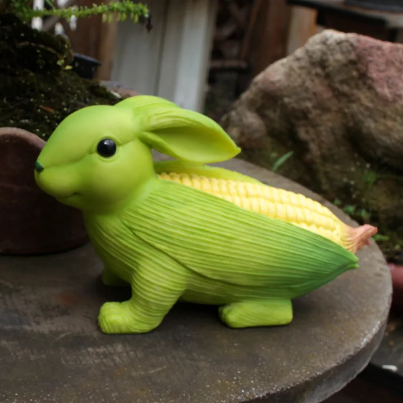 NEW Resin Crafts Strange Creative Corn Bunny Ornaments Garden Courtyard Cute Landscape Animal Statue Decorations
NEW Resin Crafts Strange Creative Corn Bunny Ornaments Garden Courtyard Cute Landscape Animal Statue Decorations