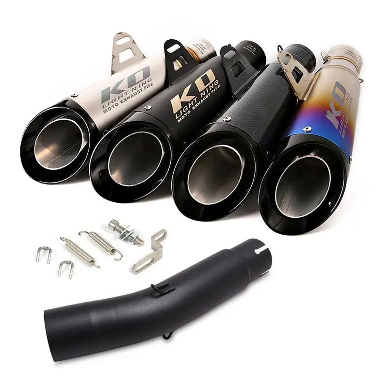 51MM Muffler For Honda CM500 CM300 Rebel 500 17-21 Motorcycles Exhaust Pipe Escape Mid Pipe Stainless Steel Slip On NO DB Killer
51MM Muffler For Honda CM500 CM300 Rebel 500 17-21 Motorcycles Exhaust Pipe Escape Mid Pipe Stainless Steel Slip On NO DB Killer
