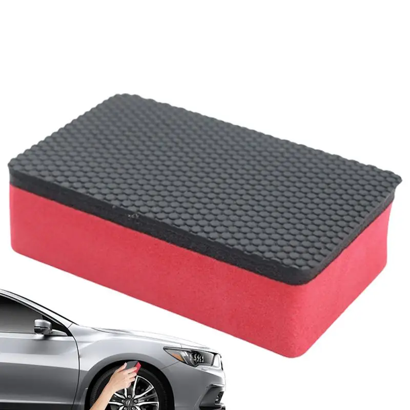 

Auto Detailing Wax Sponge Rectangle Foam Car Paint Care Pad Polishing Car Microfibre Wax Applicator Pads Soft Auto Cleaning