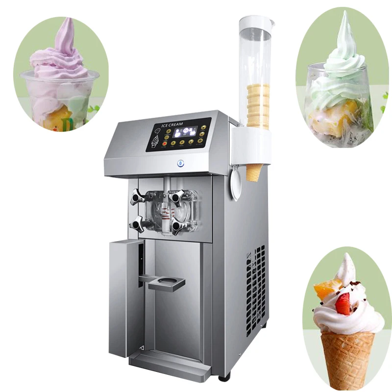 PBOBP Soft Ice Cream Machine Commercial Fully Automatic Stainless Steel 220V/110V Vertical Refrigeration Equipments
PBOBP Soft Ice Cream Machine Commercial Fully Automatic Stainless Steel 220V/110V Vertical Refrigeration Equipments
