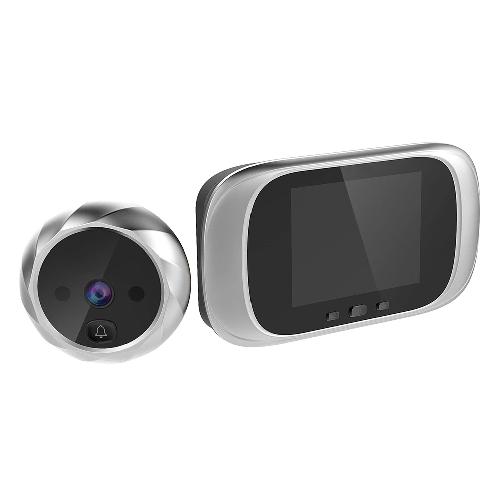 

2.8 inch LCD Color Screen Digital Doorbell 90 Degree Door Eye Doorbell Electronic Peephole Door Camera Viewer Outdoor Door Bell