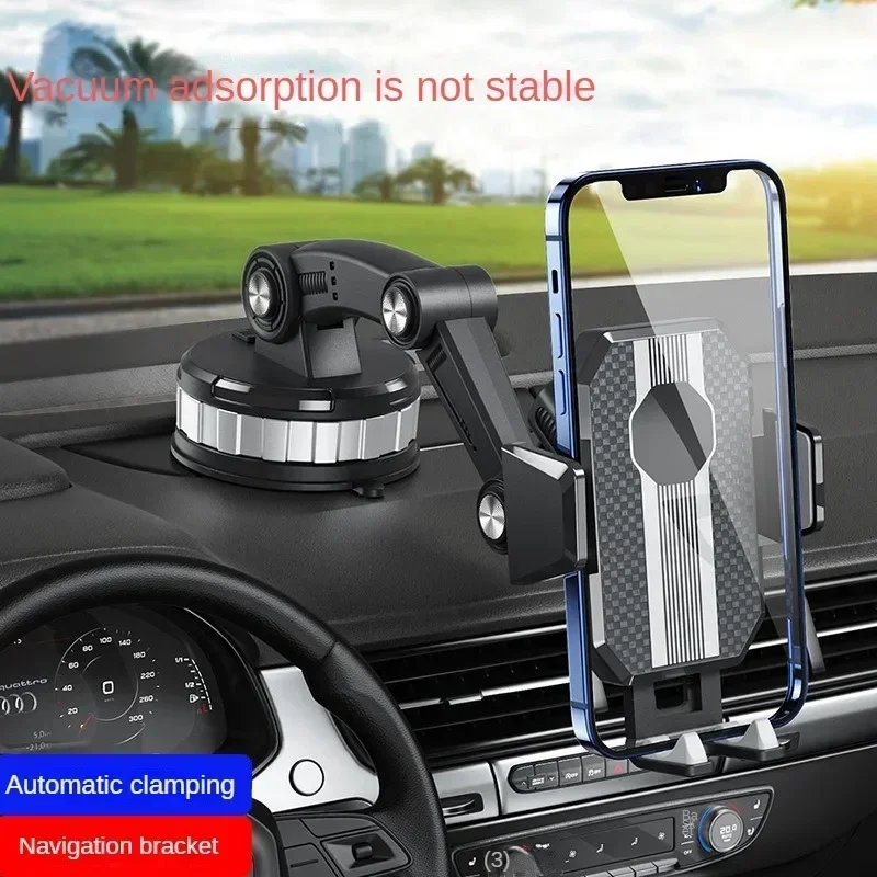 

360 Rotatable Cellphone Car Phone Holder Fixed Shockproof Mobile Stand Big In GPS Support For iPhone Xiaomi Samsung Accesorries