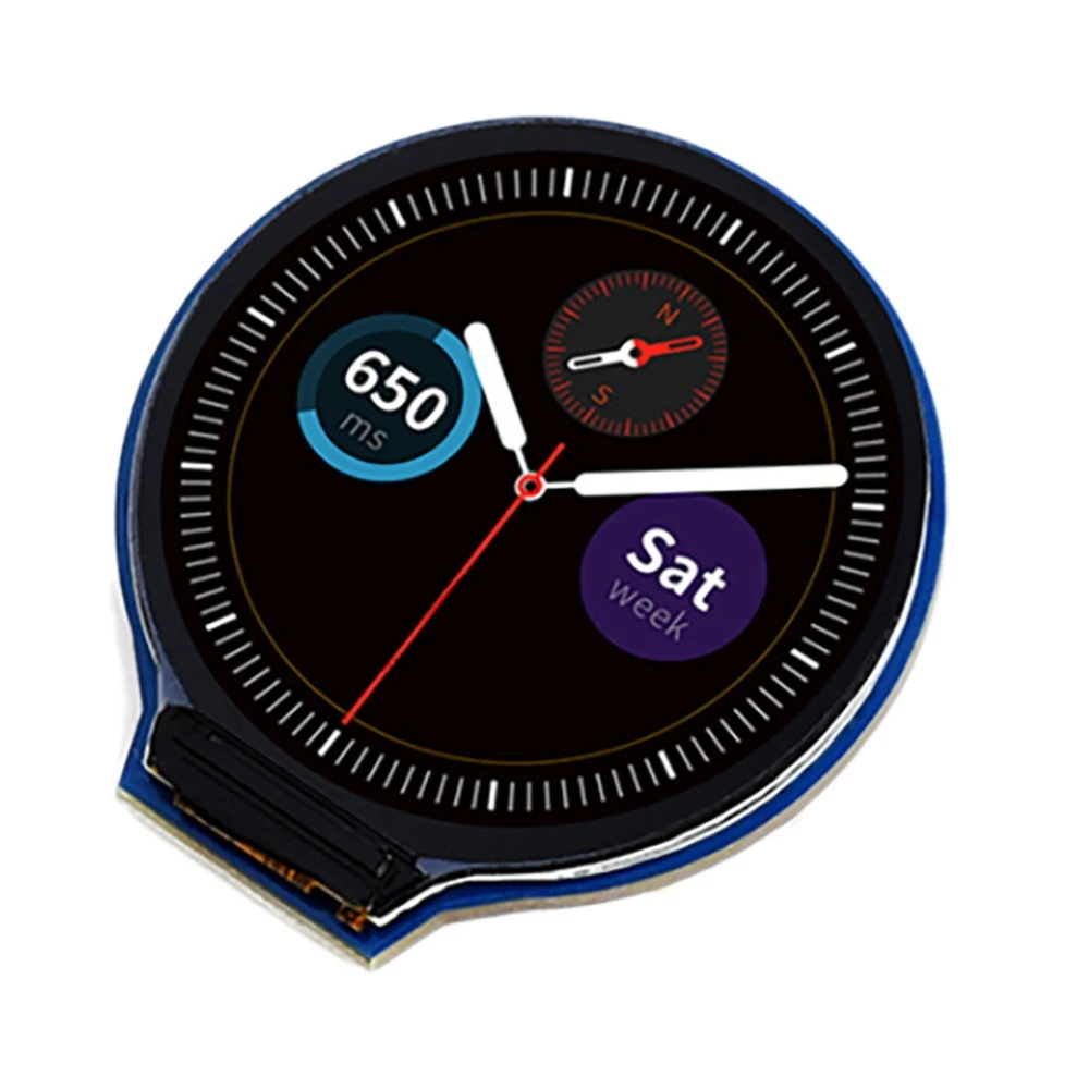 1.28Inch Round LCD Display Module 65K RGB Colors 240X240 Resolution with SPI Interface Embedded GC9A01
1.28Inch Round LCD Display Module 65K RGB Colors 240X240 Resolution with SPI Interface Embedded GC9A01