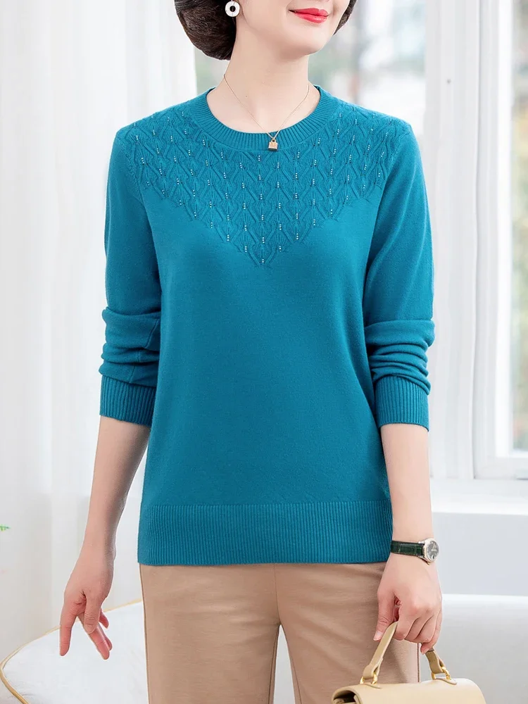 High Quality O Neck Sweater Women Autumn Spring Korean Fashion Pullover Femme Women Clothing Causal Sweaters For Women
High Quality O Neck Sweater Women Autumn Spring Korean Fashion Pullover Femme Women Clothing Causal Sweaters For Women