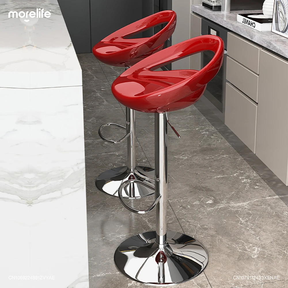 Nordic Bar Chairs Household Kitchen High Legged Stool Light Luxury Creative Modern Minimalism Lifting Coffee Shop Counter Chair
Nordic Bar Chairs Household Kitchen High Legged Stool Light Luxury Creative Modern Minimalism Lifting Coffee Shop Counter Chair