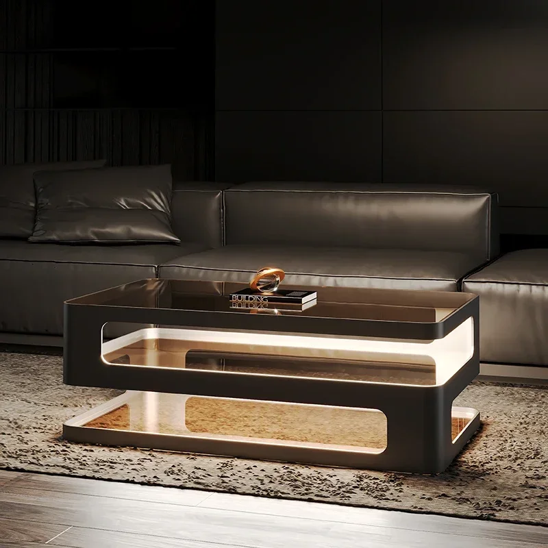 Rectangle Luxury Clear Coffee Table Modern Design Simple Glass Nordic Coffee Tables Mobile Low Mesa Auxiliar Salon Furniture
Rectangle Luxury Clear Coffee Table Modern Design Simple Glass Nordic Coffee Tables Mobile Low Mesa Auxiliar Salon Furniture