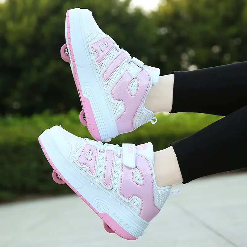 Roller Sneaker for Kids, 2-wheel Detachable Children Skates, Breathable Blade, Boys and Girls, Flying Running Sneakers
Roller Sneaker for Kids, 2-wheel Detachable Children Skates, Breathable Blade, Boys and Girls, Flying Running Sneakers
