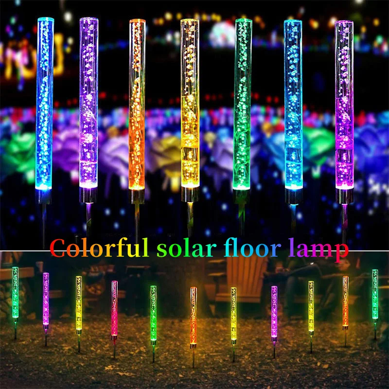 Solar Bubble Night Lights New Colorful Outdoor Garden Lamp Acrylic Waterproof Rgb Color Changing Yard Lawn Christmas Decoration
Solar Bubble Night Lights New Colorful Outdoor Garden Lamp Acrylic Waterproof Rgb Color Changing Yard Lawn Christmas Decoration